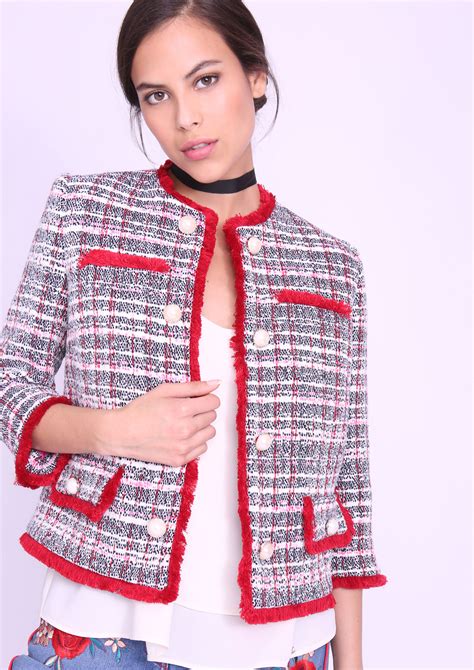 blazer tipo chanel|chanel jackets for women.